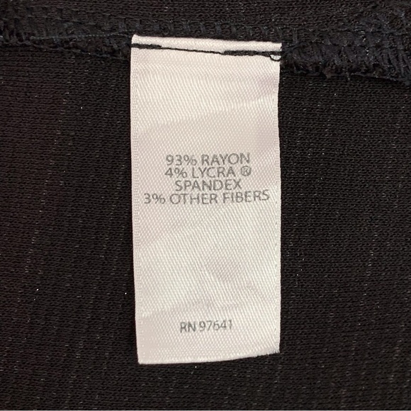 NWT J. Jill Women's Black Silver Striped Cardigan Sweater Open Front Size XS - Picture 11 of 12